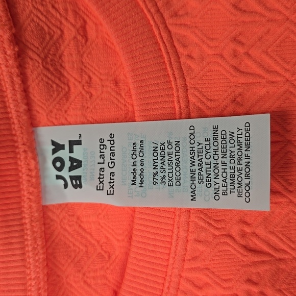 Women's Seamless Crop Long Sleeve Top | JoyLab | XL - Picture 8 of 10